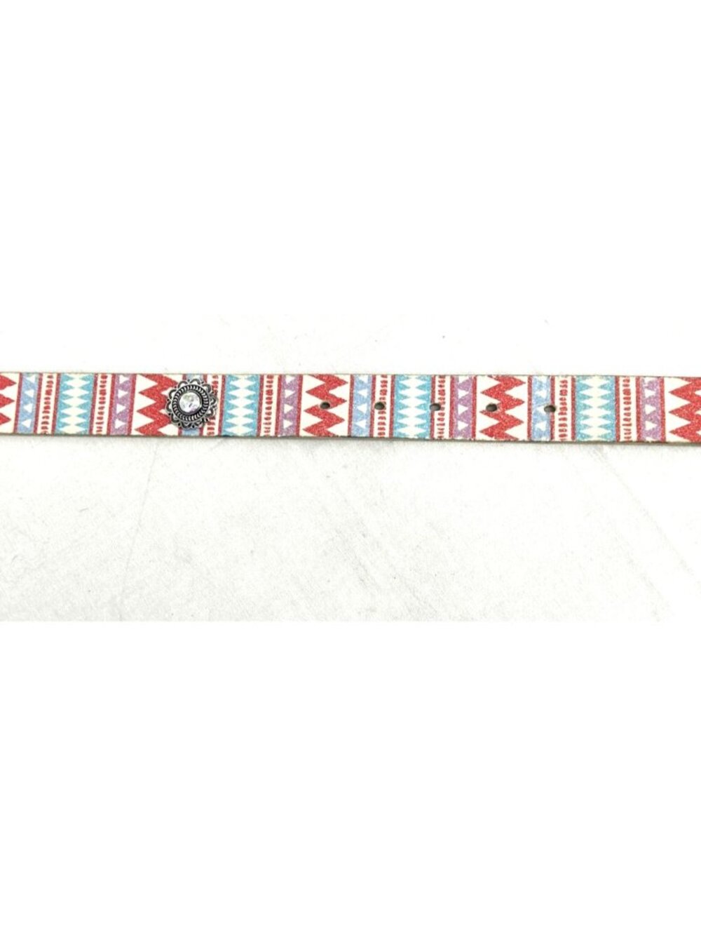 Angel Ranch Belt 24" Glitter Rhinestones Multi-Color Style D130000497 - Picture 2 of 8